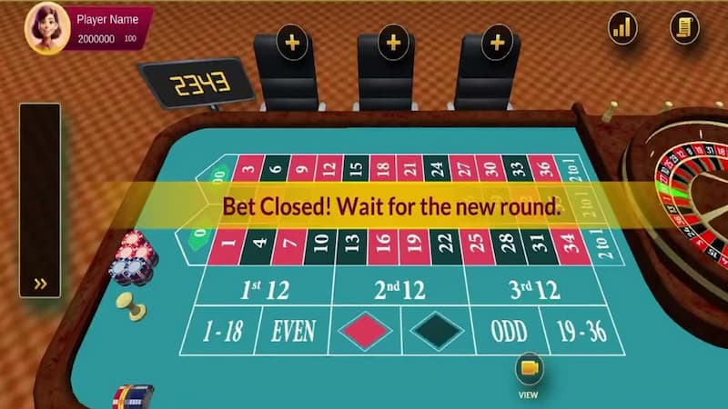 Cách ván bài Roulette SAOBET diễn ra